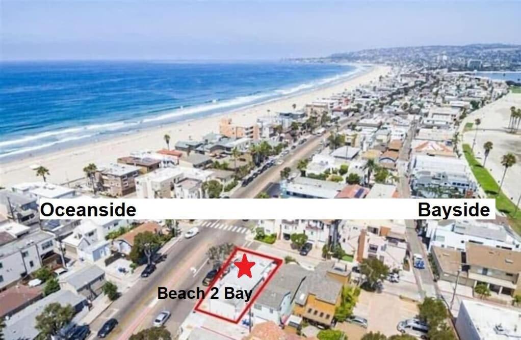 Beach-2-Bay 1Br - In The Heart Of Mission Beach San Diego Eksteriør bilde